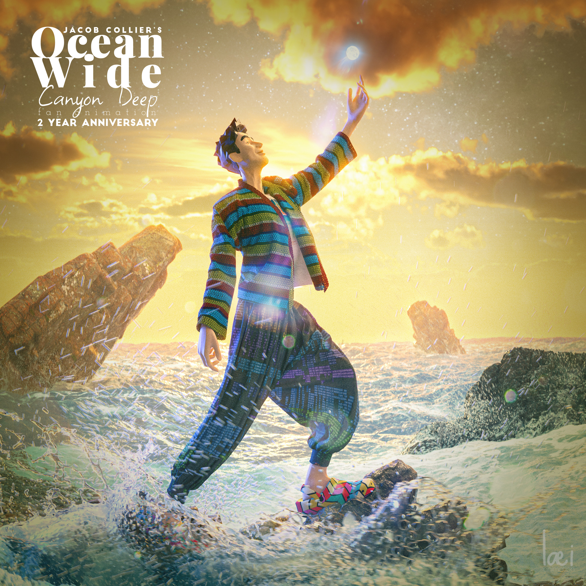 Ocean Wide Illustration